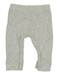 Světlešedé melírované lehké tepláky 