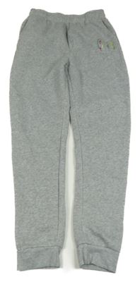 Světlešedé tepláky s ovladačem 