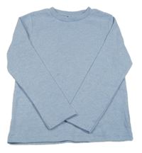 Světlemodré úpletové triko Tu