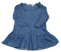 Modré lehké riflové šaty F&F