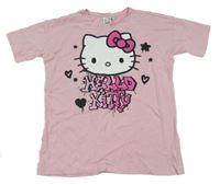 Růžové tričko s Hello Kitty 