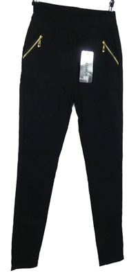 Nové - Dámské černé tregíny 