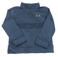 Tmavomodrá termo mikina s logem Under Armour