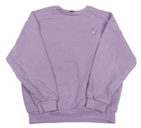 Fialová mikina se srdíčkem George