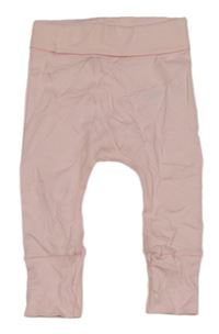 Světlerůžové lehké tepláky Little nutmeg