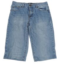 Modré riflové kraťasy Denim