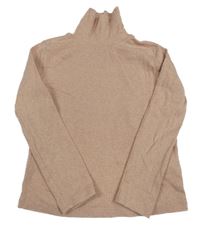 Světlerůžový žebrovaný rolák H&M