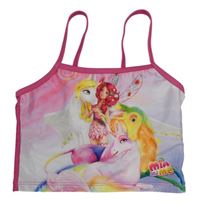 Lila-růžová plavková lambáda - Mia a já