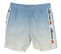 Světlemodro-bílé plážové kraťasy Ellesse