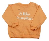 Oranžová mikina s nápisem F&F