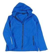 Safírová softshellová bunda s kapucí Crivit