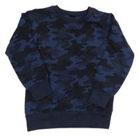 Tmavomodrá army mikina Y.F.K.