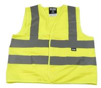 Neonově žlutá reflexní vesta Scan