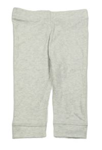 Šedé melírované tepláky 