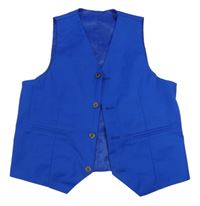 Námořnicky modrá společenská vesta