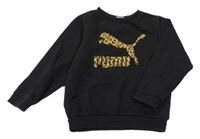Černá mikina s logem Puma