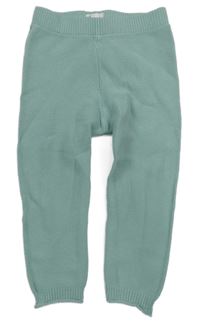 Mentolové pletené tepláky impidimpi