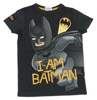 Tmavošedé tričko Batman Next