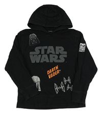 Černá mikina se Star Wars a kapucí Next