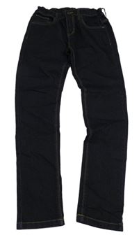 Tmavomodré skinny rifle C&A