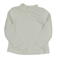 Bílé triko se stojáčkem zn. Shein