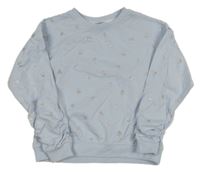 Světlemodrá mikina se srdíčky Dopodopo