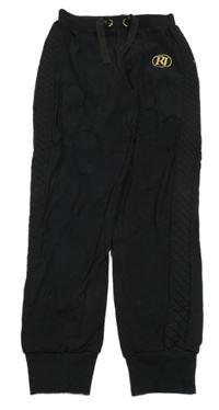 Černé tepláky River Island