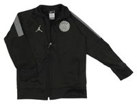 Černá sportovní funkční mikina - Paris Saint Germain Nike