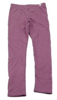 Fialovorůžové legíny 