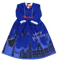 Kostým - Safírové šaty - Mary Poppins Disney