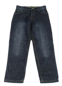 Tmavomodré slim rifle Denim Co.