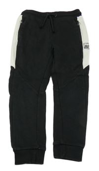 Černo-bílé tepláky F&F