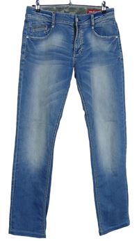 Pánské modré šisované rifle Sex&Jeans 
