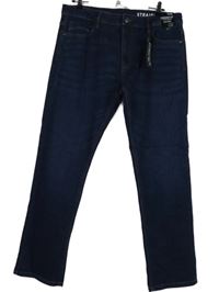 Pánské tmavomodré straight rifle Dunnes vel. 36/32