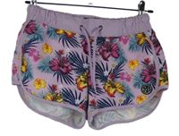 Dámské lila květované plážové kraťasy Maui 