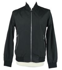 Pánský černý šusťákový bomber Jack&Jones
