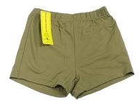 Khaki lehké kraťasy Shein
