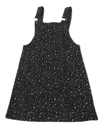 Antracitové úpletové šaty s flíčky George