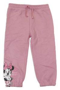 Růžové tepláky s Minnie PRIMARK