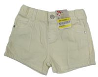 Nové - Smetanové riflové kraťasy F&F