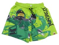 Zelené plážové kraťasy s postavou - Lego Ninjago H&M