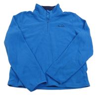 Modrá funkční fleecová mikina s logem Peter Storm