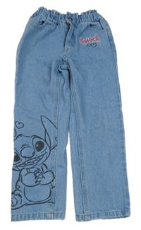 Modré rifle se Stitchem Disney