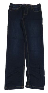 Tmavomodré slim rifle Denim Co. 