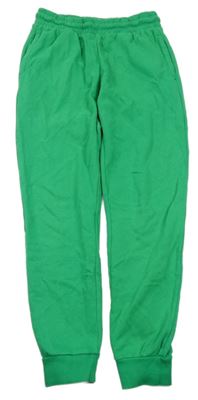 Zelené cuff tepláky Destination 