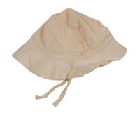 Světlerůžový plátěný klobouk H&M