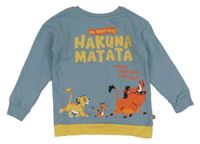 Modrošedá mikina Lví Král George