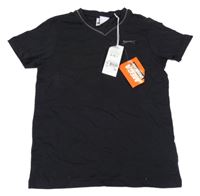 Nové - Černé tričko Slazenger