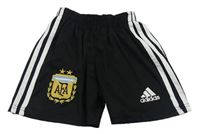 Černo-bílé sportovní fotbalové kraťasy AFA Adidas