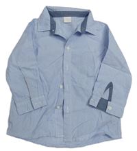 Modro-bílá pruhovaná košile H&M